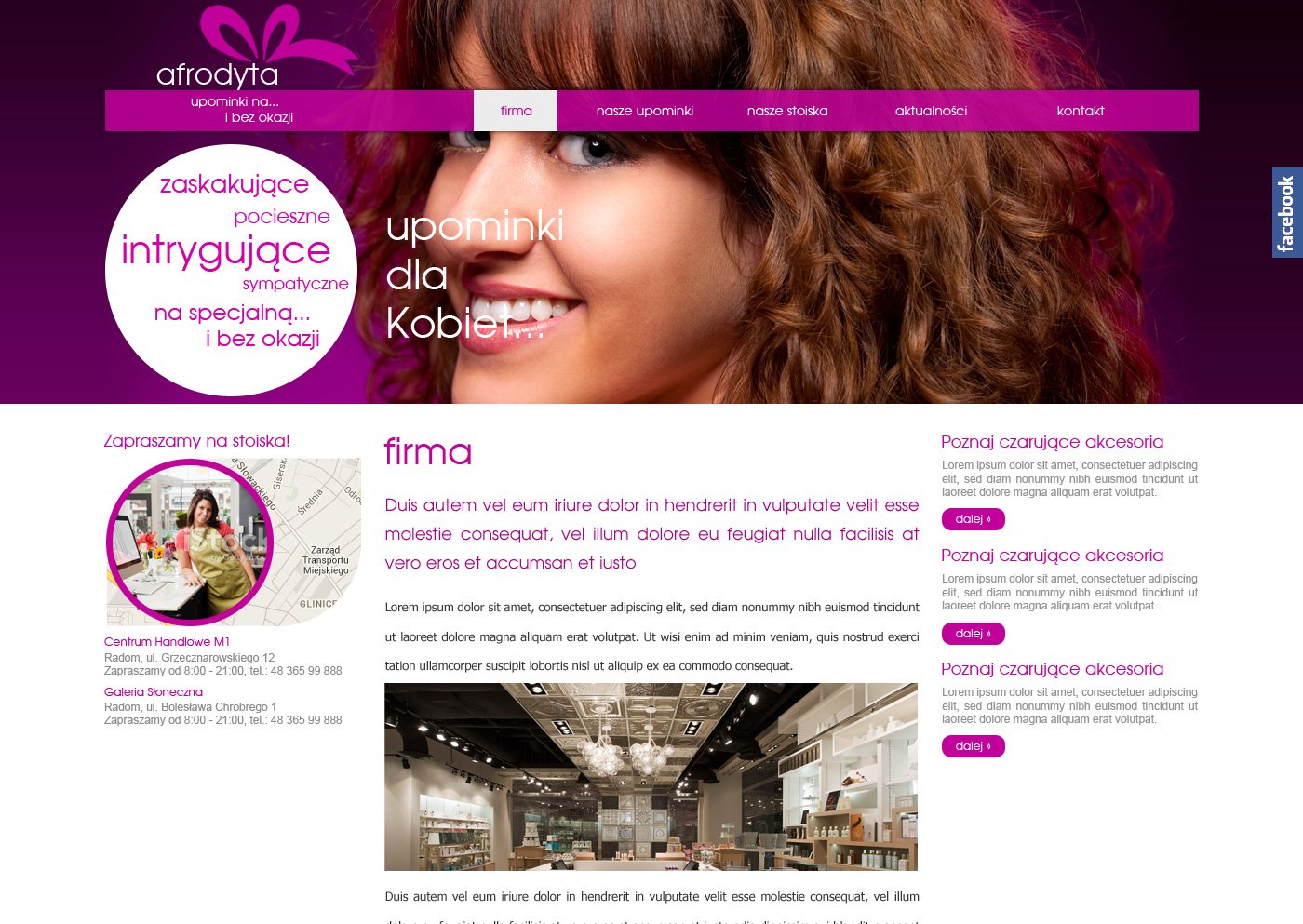 Web Design, Print design ENSICO Portfolio Studio Graficzne ENSICO Radom