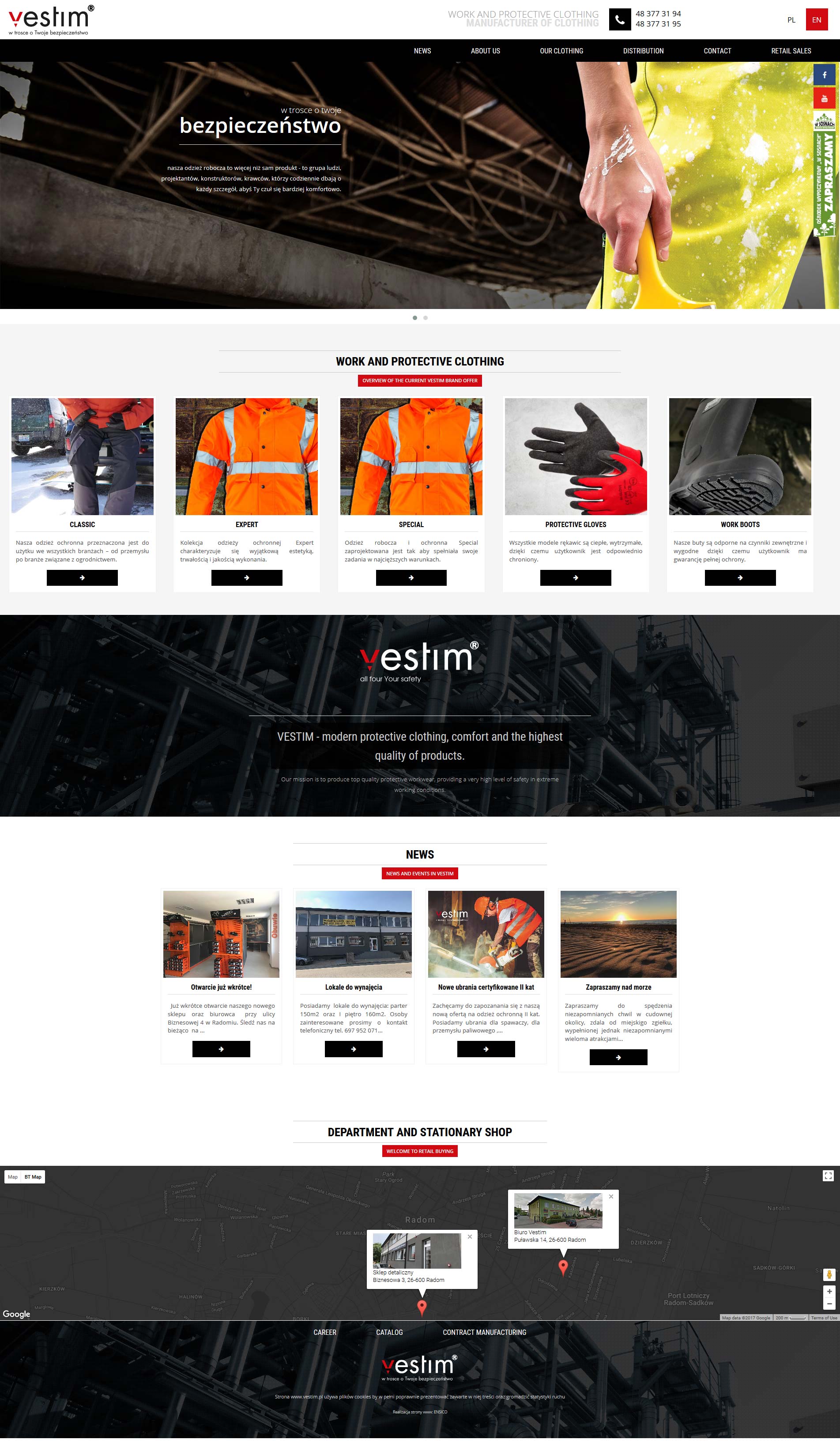 Web Design, Print design ENSICO Portfolio Studio Graficzne ENSICO Radom