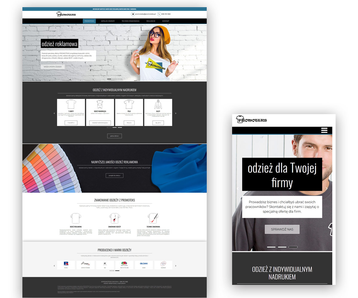 Web Design, Print design ENSICO Portfolio Studio Graficzne ENSICO Radom